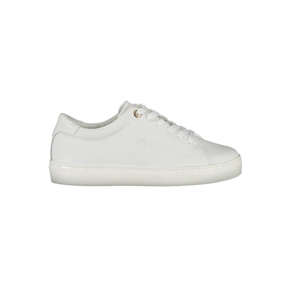 Tommy Hilfiger Bianco Leather Women's Sneaker