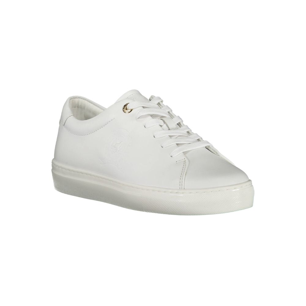 Tommy Hilfiger Bianco Leather Women's Sneaker