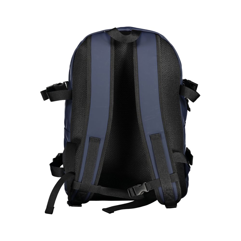Tommy Hilfiger Blue Polyurethane Men's Backpack