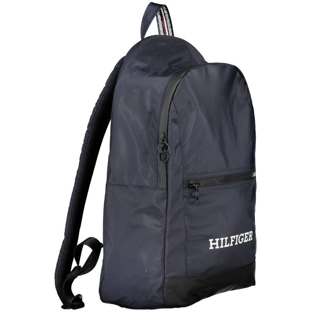 Tommy Hilfiger Blue Polyester Men's Backpack