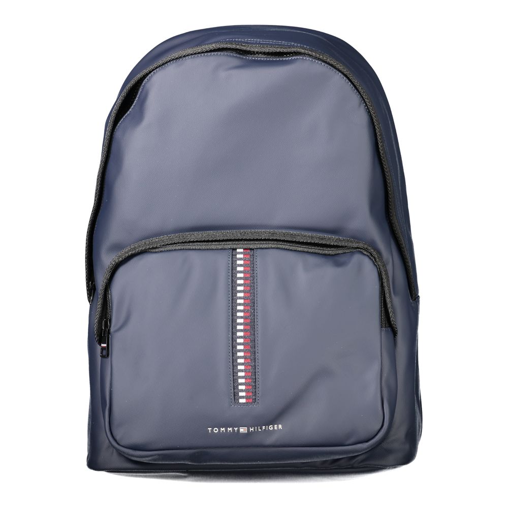 Tommy Hilfiger Blue Polyurethane Men's's Backpack