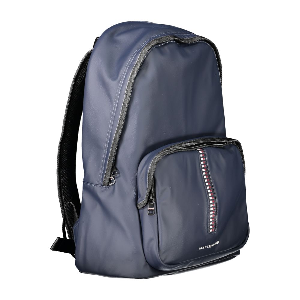 Tommy Hilfiger Blue Polyurethane Men's's Backpack