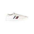 Tommy Hilfiger White Leather Men's Sneaker
