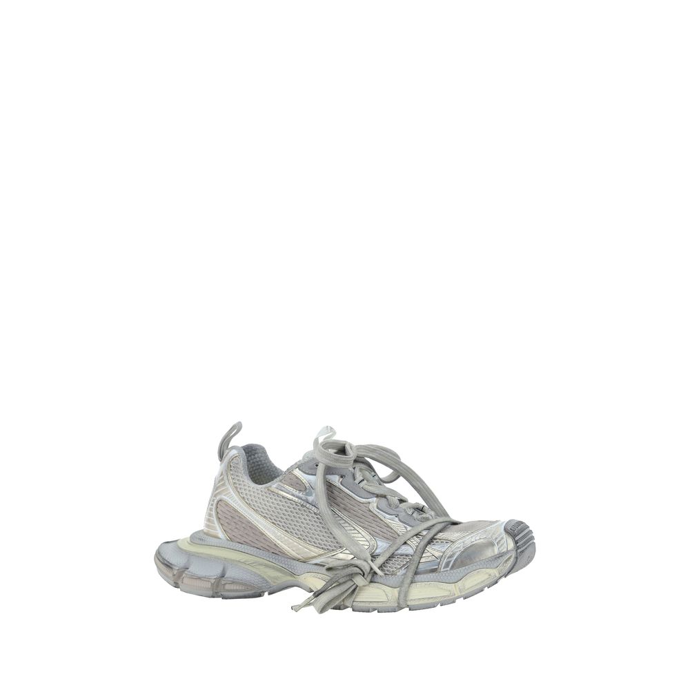 Balenciaga Gray Polyester Athletic Sneakers