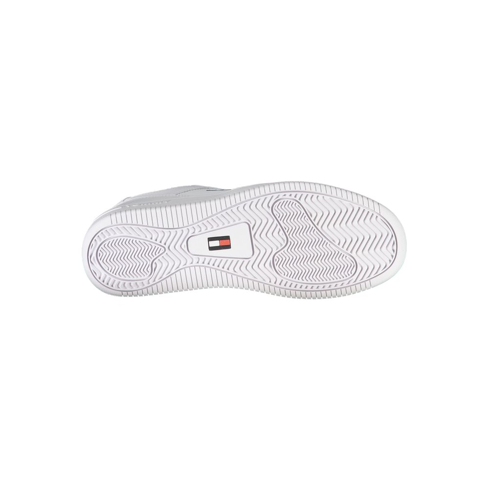 Tommy Hilfiger White Leather Women's Sneaker