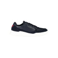 Tommy Hilfiger Blue Leather Men's's Sneaker