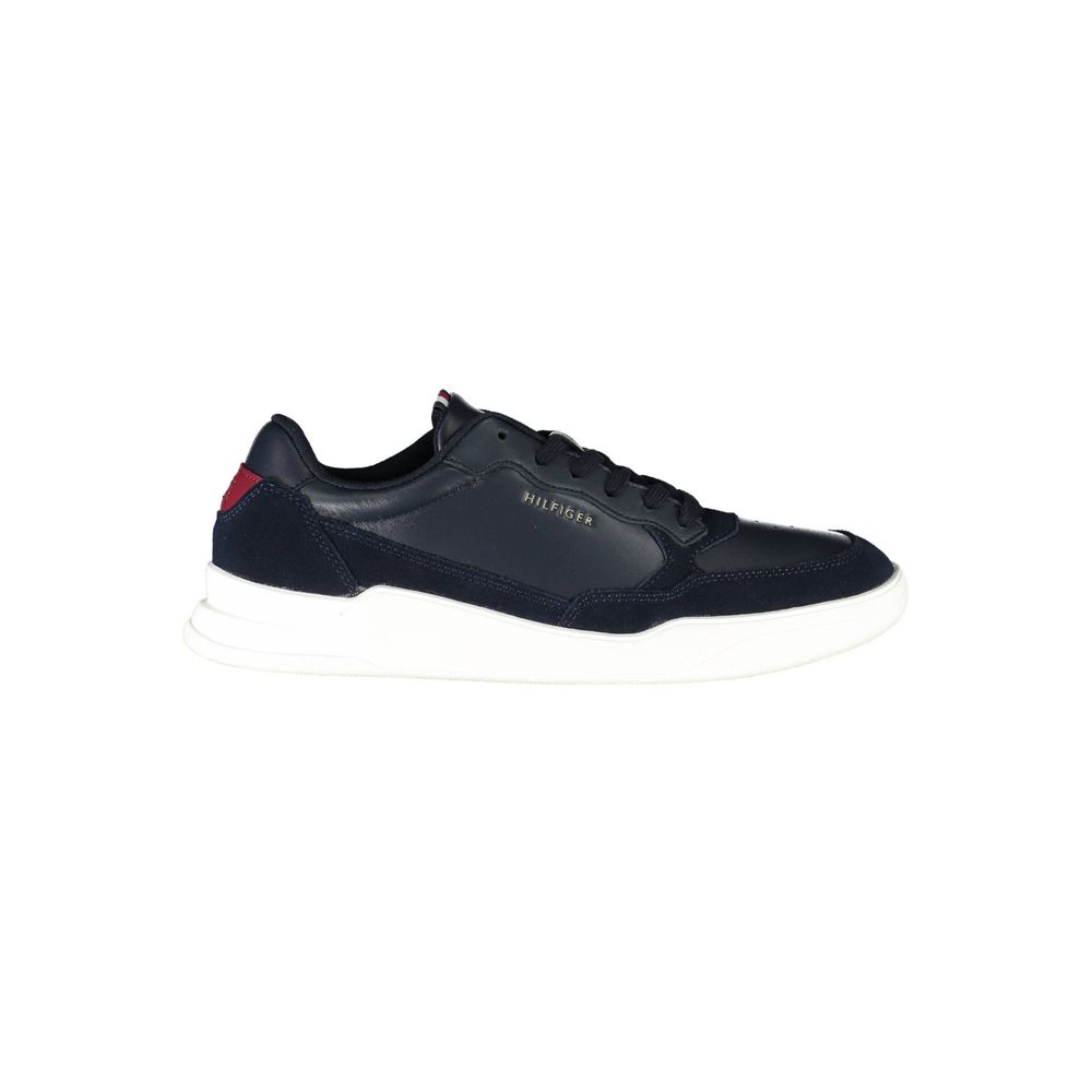 Tommy Hilfiger Blue Leather Men's's Sneaker
