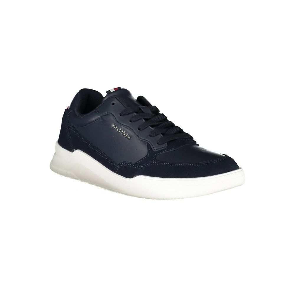 Tommy Hilfiger Blue Leather Men's's Sneaker