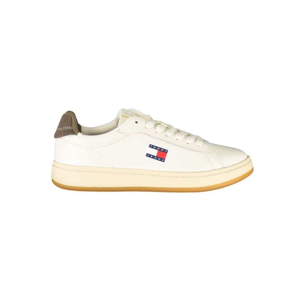 Tommy Hilfiger Bianco Polyurethane Women's Sneaker