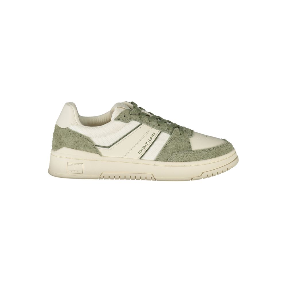 Tommy Hilfiger White Polyester Men's Sneaker