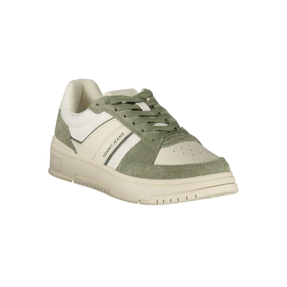 Tommy Hilfiger White Polyester Men's Sneaker
