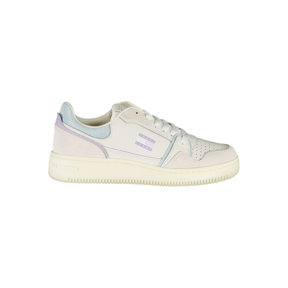 Tommy Hilfiger Bianco Polyurethane Women's Sneaker