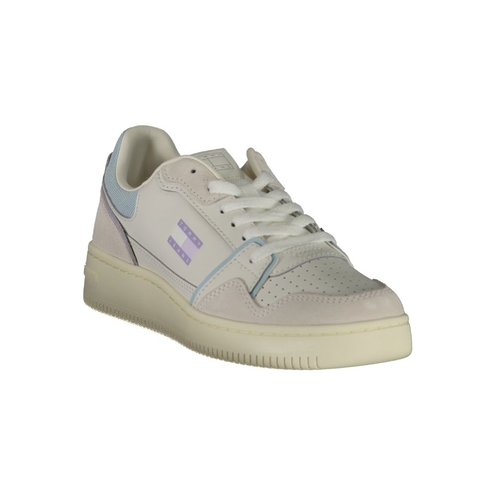 Tommy Hilfiger Bianco Polyurethane Women's Sneaker