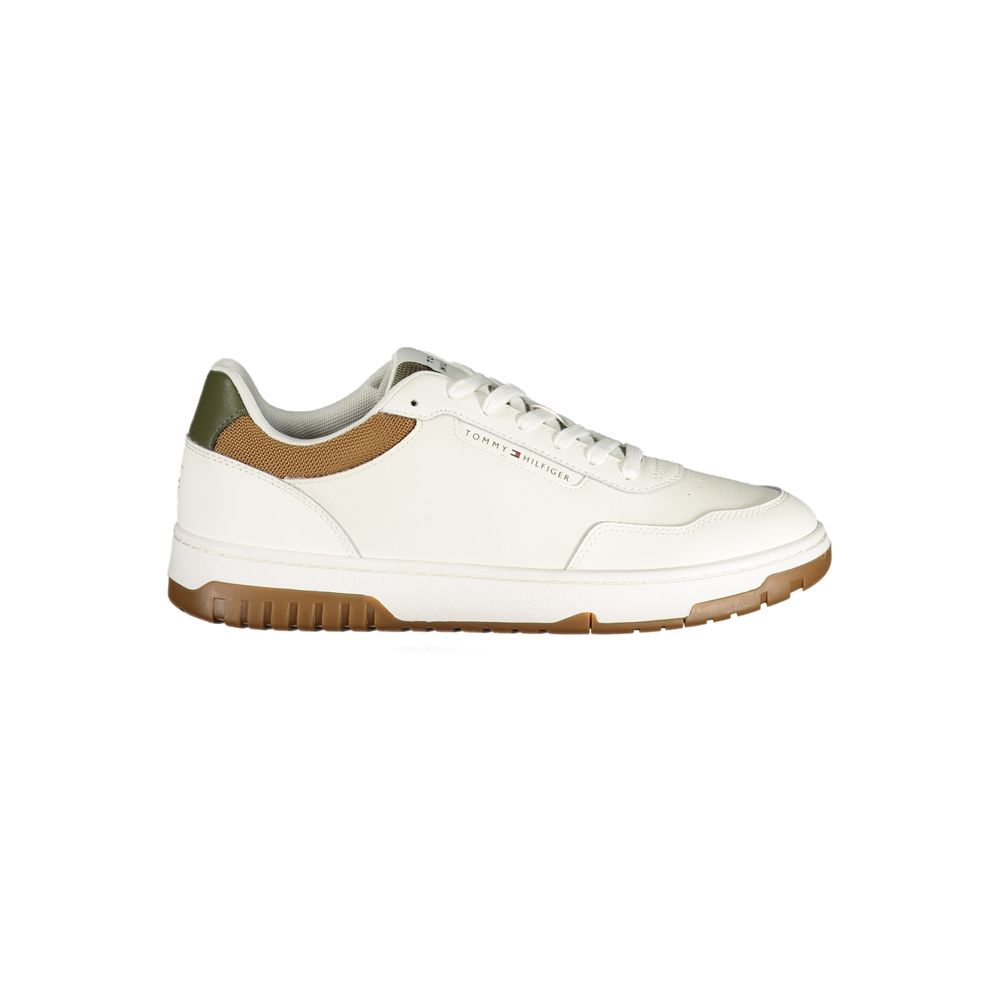 Tommy Hilfiger Bianco Poliuretano Men's Sneaker