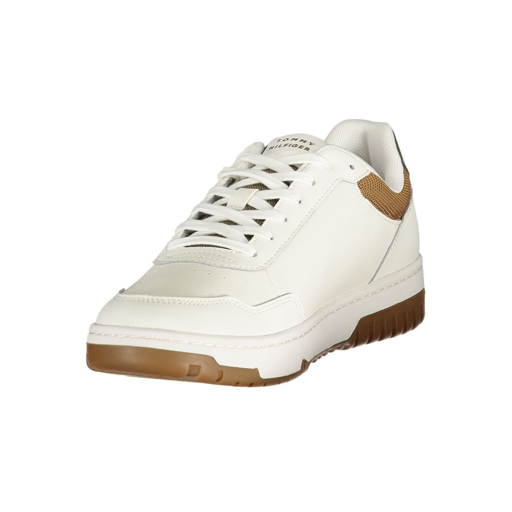 Tommy Hilfiger Bianco Poliuretano Men's Sneaker