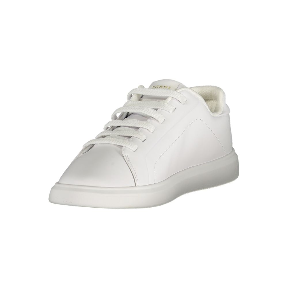 Tommy Hilfiger Bianco Polyurethane Women's Sneaker