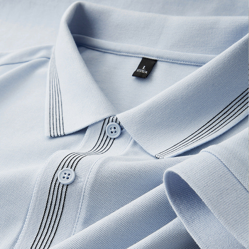 Men's Short Sleeve Polo Shirt – Neutral Tones