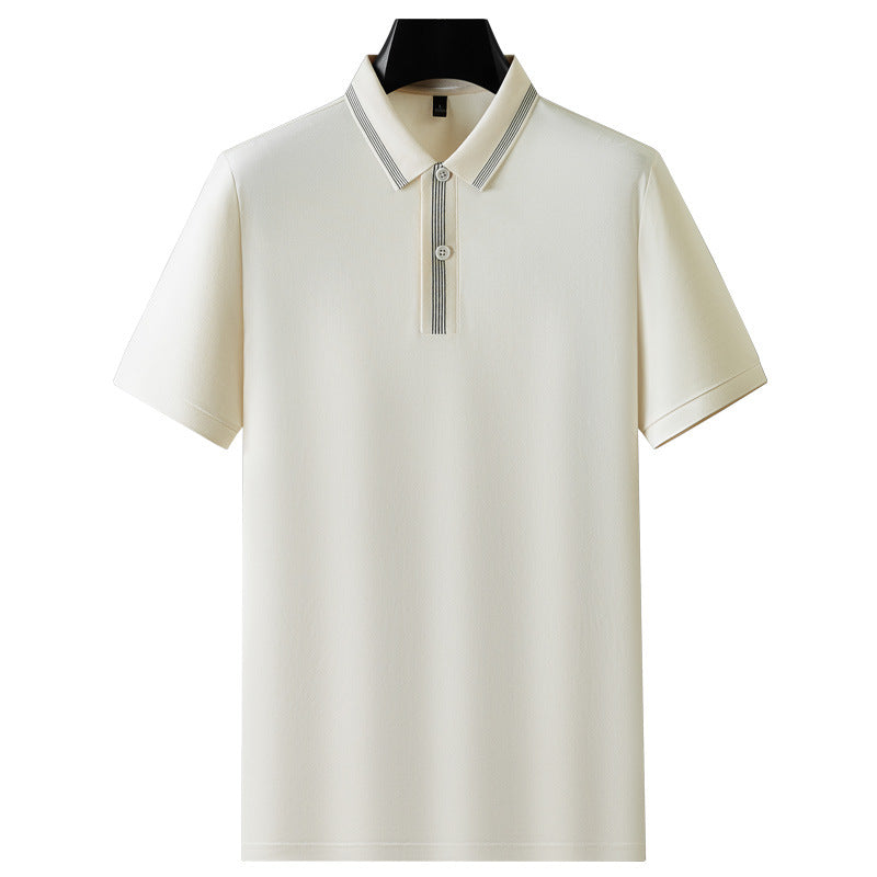 Men's Short Sleeve Polo Shirt – Neutral Tones