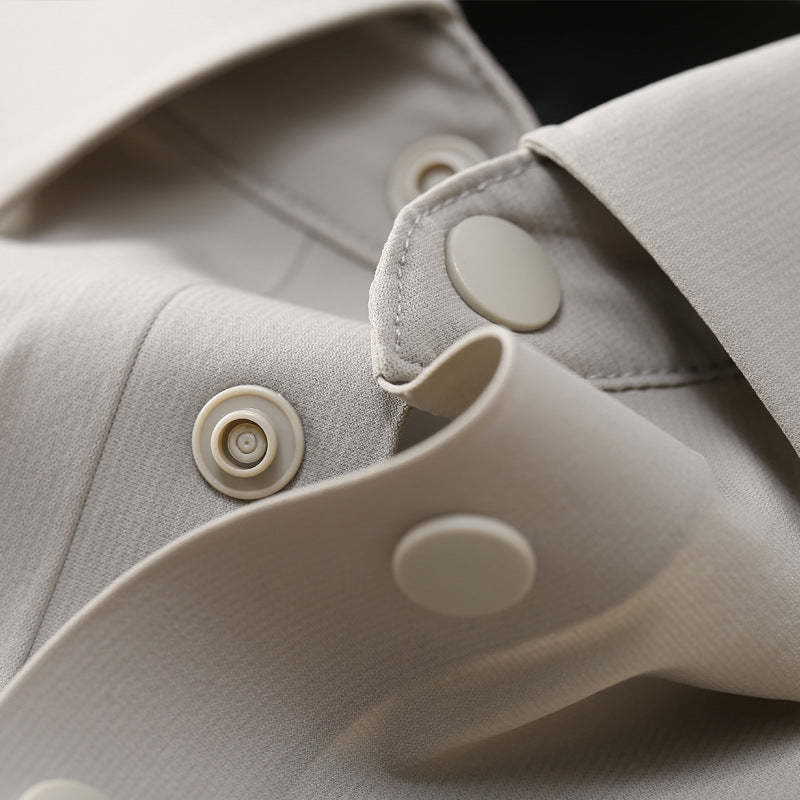 Short Sleeve Polo Shirt for Men Collar T-Shirt