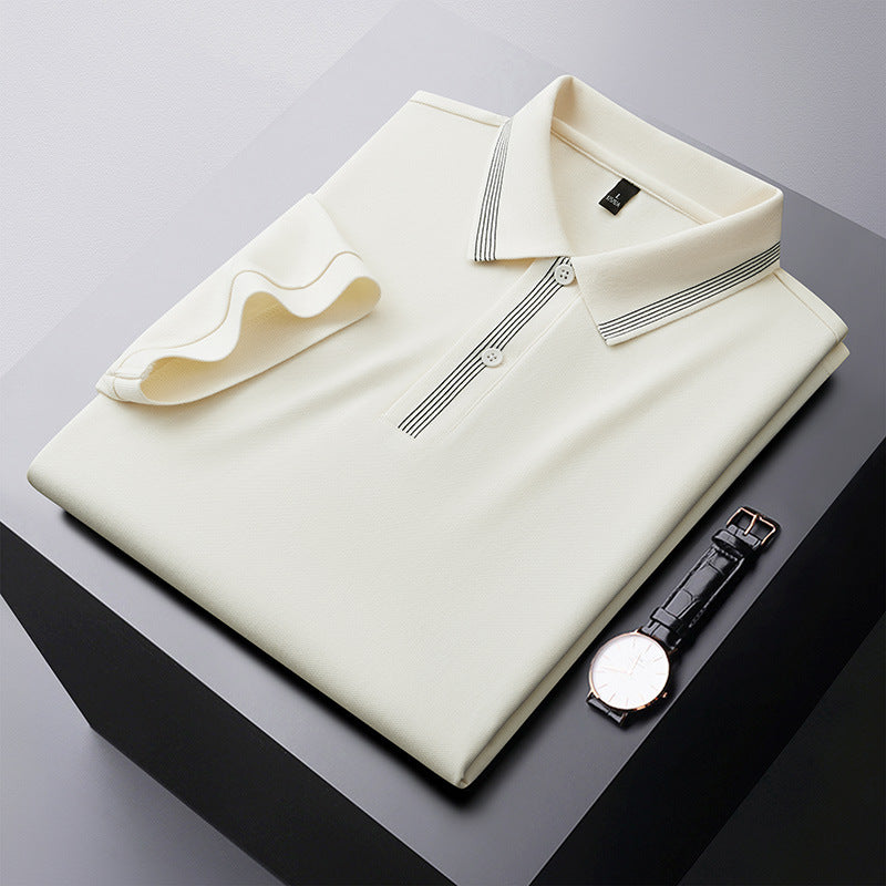 Men's Short Sleeve Polo Shirt – Neutral Tones