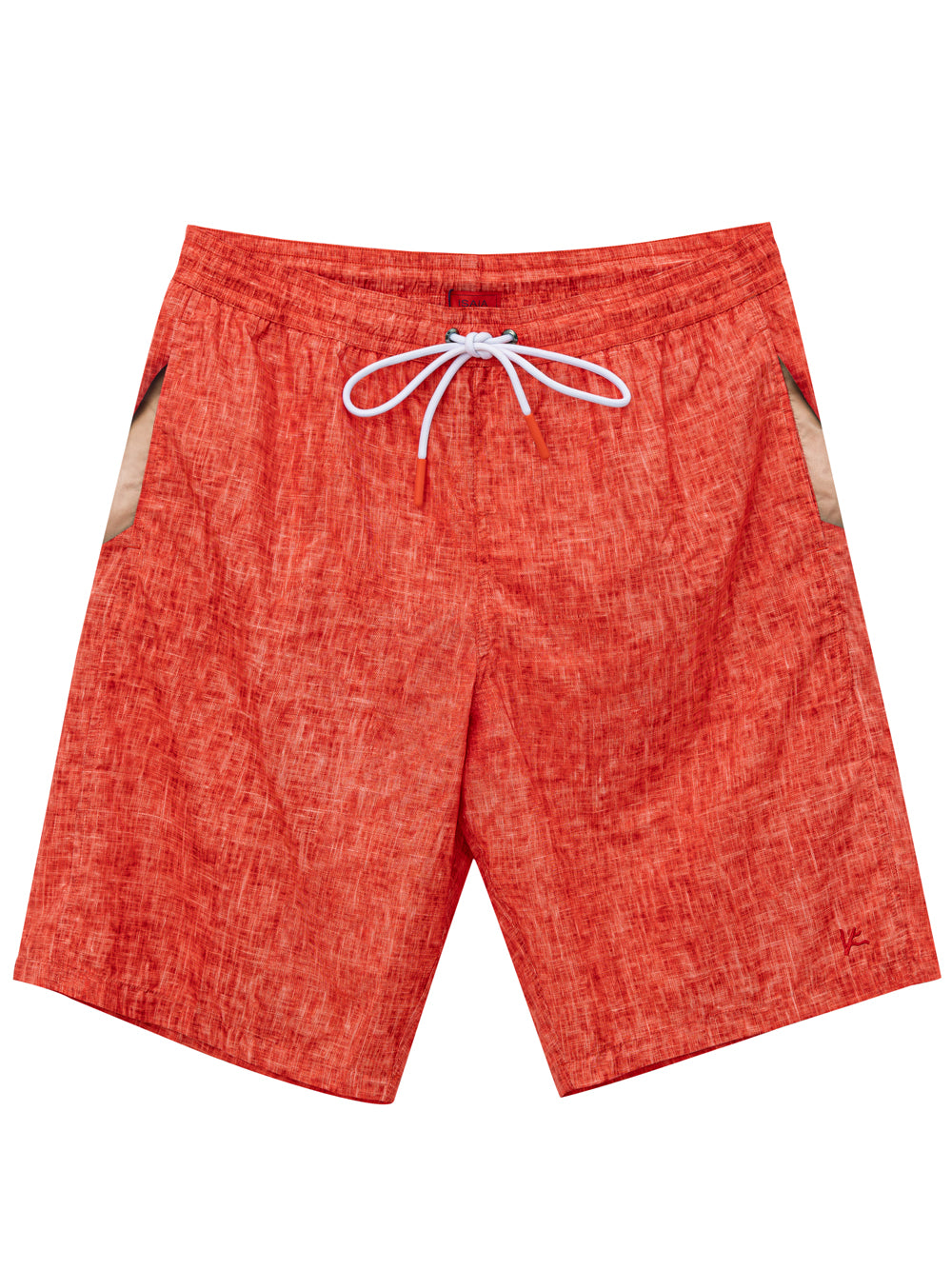 Isaia Men Swim Shorts Red