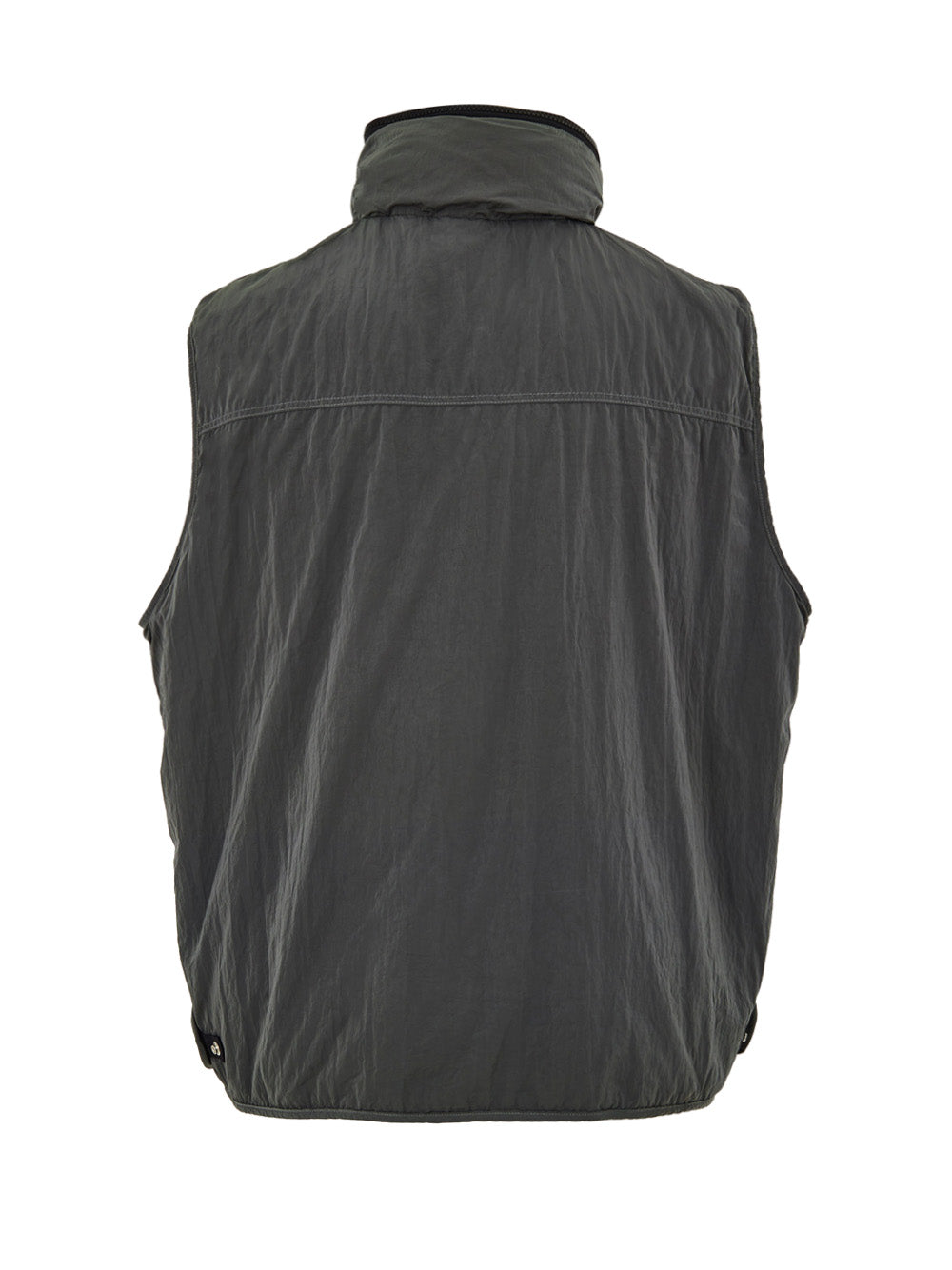 Paul & Shark Technical Fabric Sleeveless Jacket in Gray