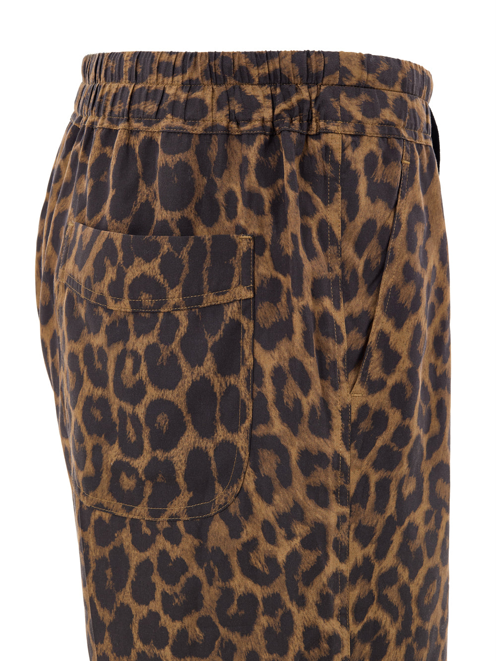 Tom Ford Men Shorts Leopard Print