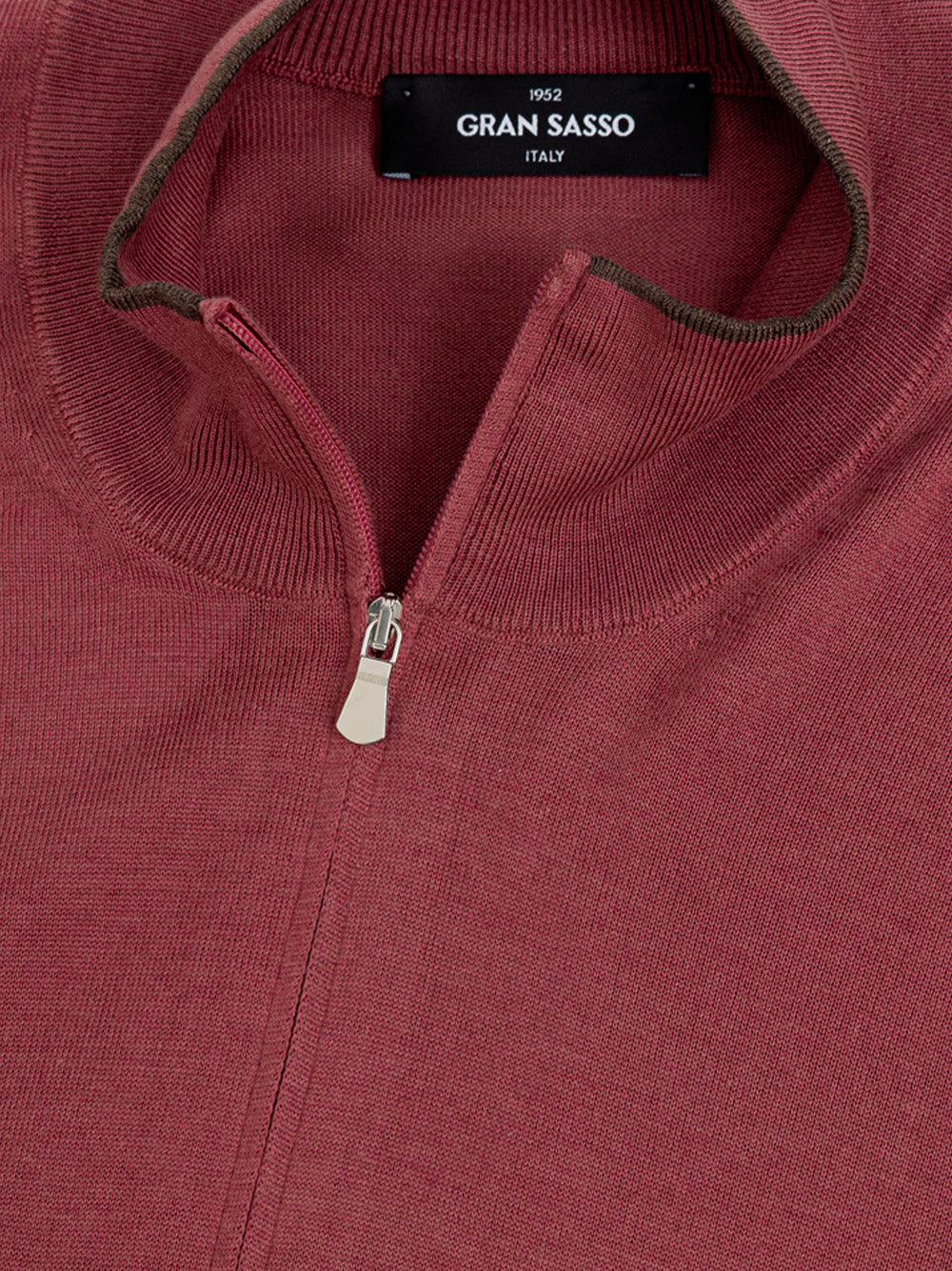 Gran Sasso Long Sleeve Zip-Up Sweater