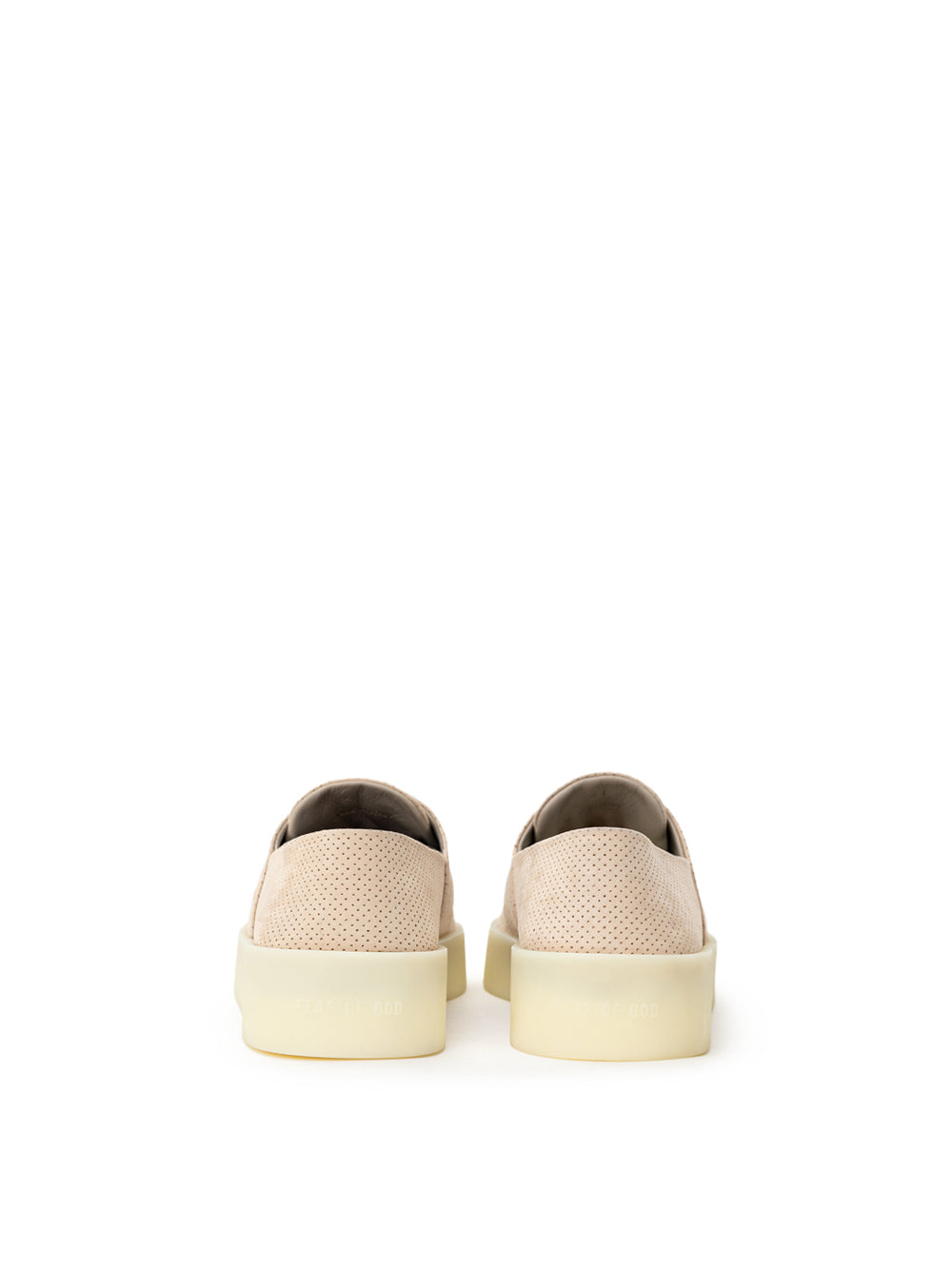 Low-top Sneaker in Beige Suede Fear of God