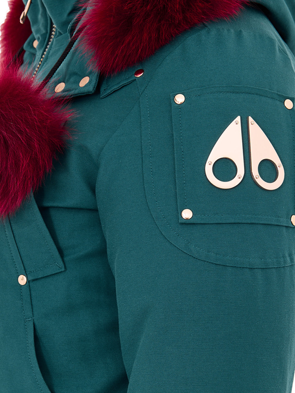 Moose Knuckles Women Bomber Petrol Green