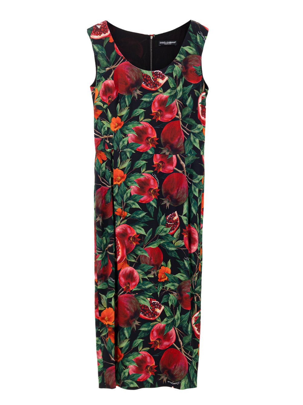 Dolce & Gabbana Pomegranate Print Dress