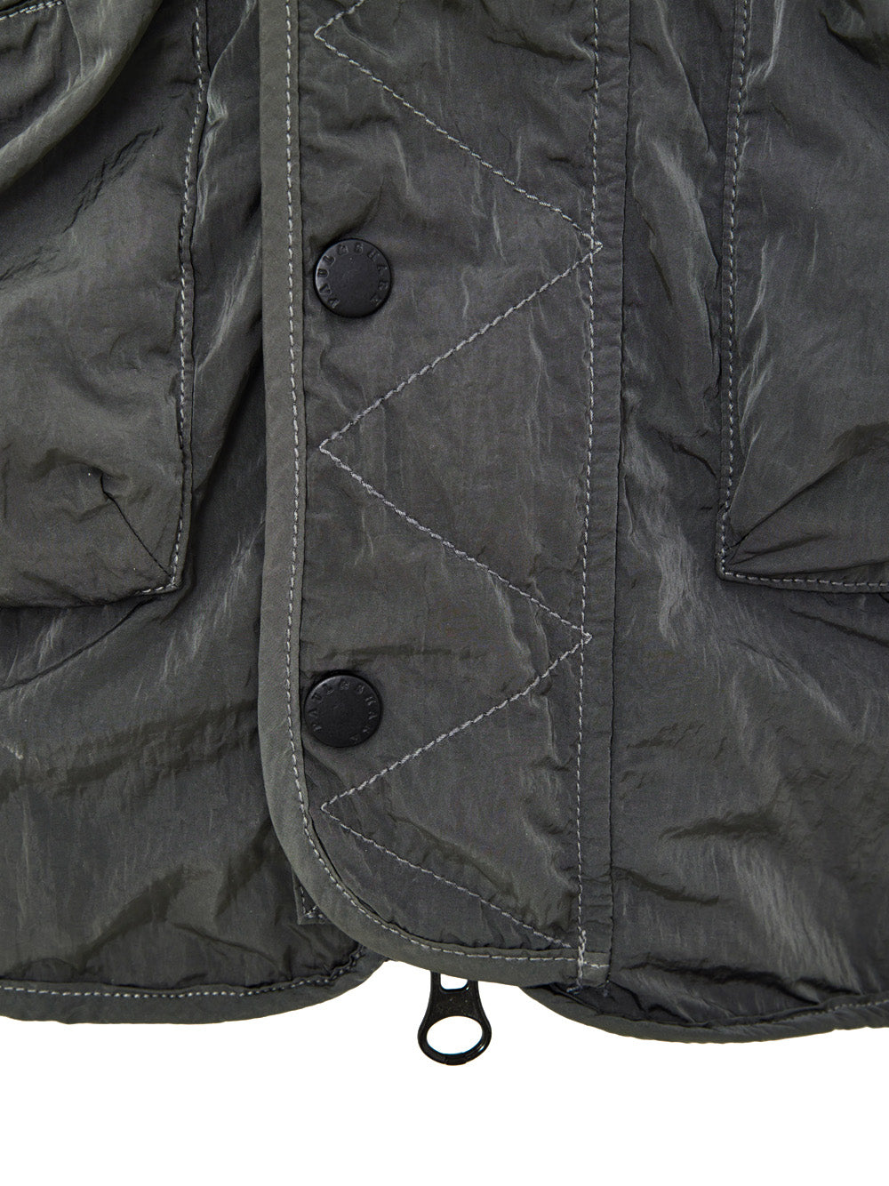 Paul & Shark Technical Fabric Sleeveless Jacket in Gray