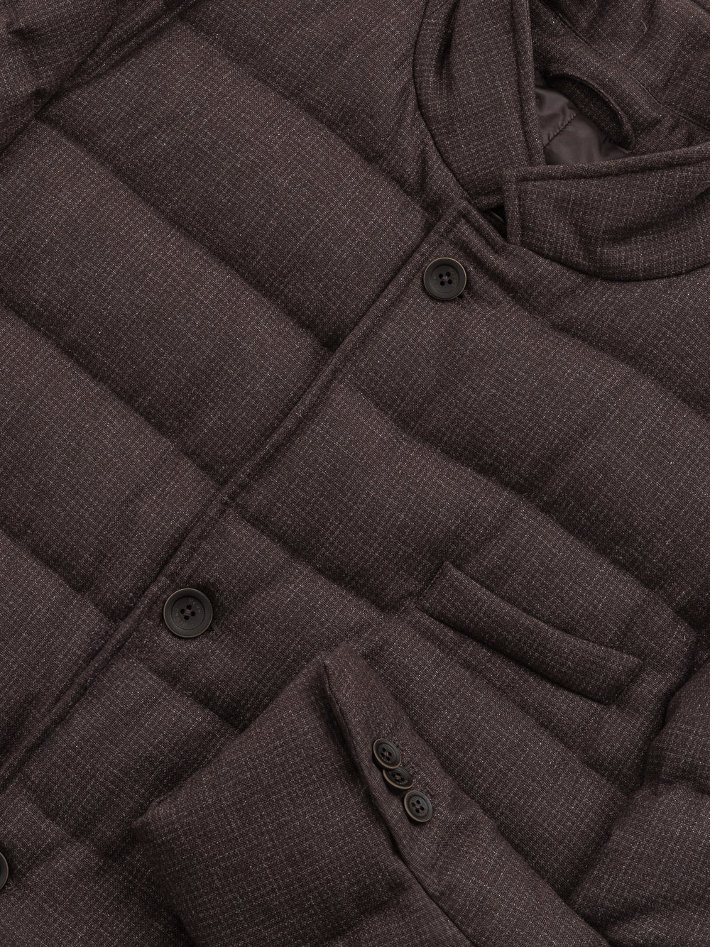 Padded Coat with Collar by Herno.
