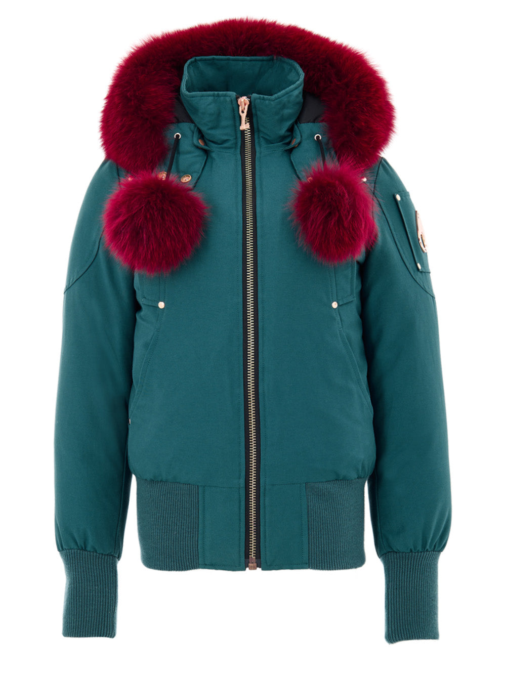 Moose Knuckles Women Bomber Petrol Green