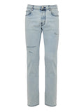 Jeans Bard in Denim Chiaro a Righe Jacob Cohen