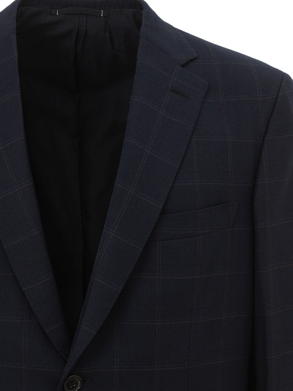 Brioni 'Ravello' Check Single Breasted Jacket