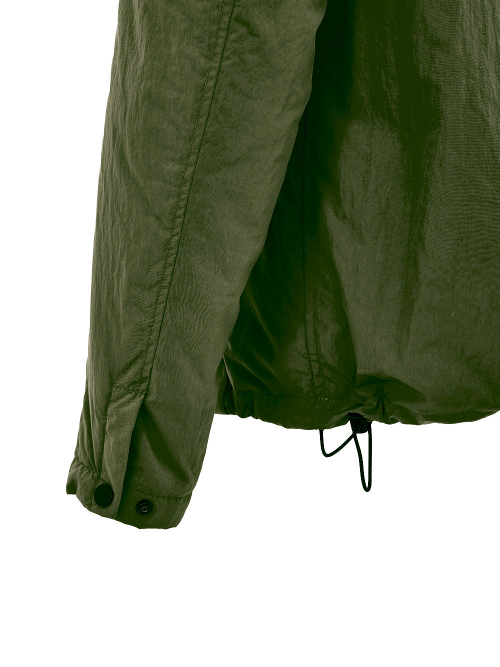 Paul & Shark Green Technical Fabric Overshirt Jacket