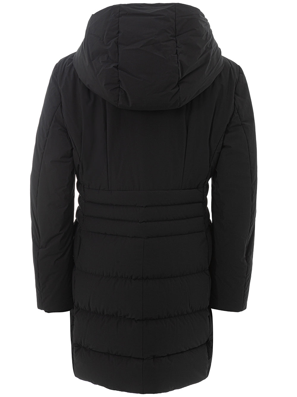 Peuterey Women Long Down Jacket Black