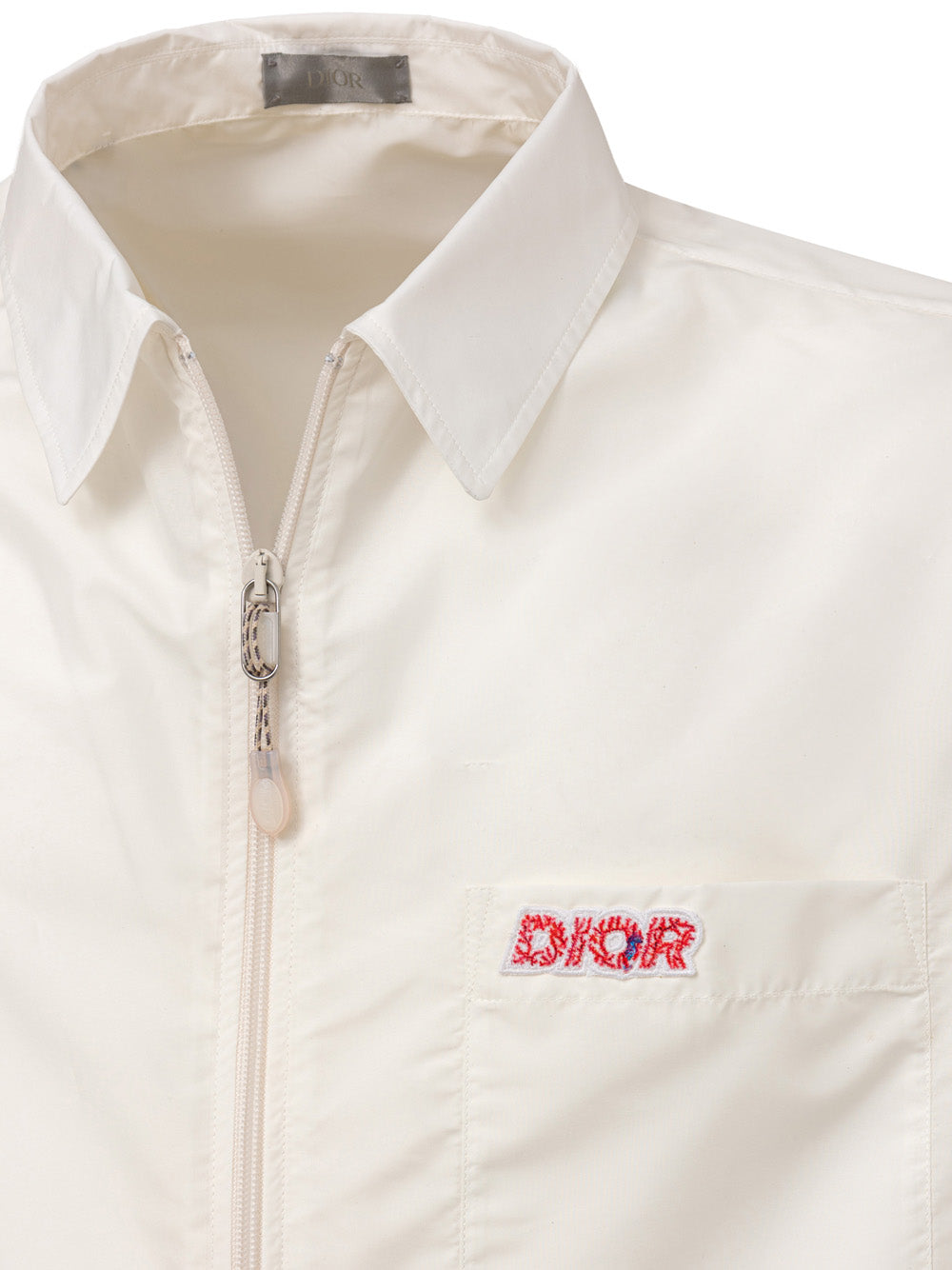 Dior Men Half-Sleeve Shirt White