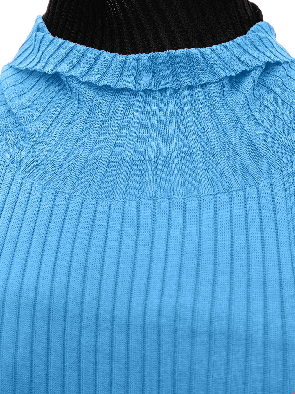 Bottega Veneta Ribbed Fringe Dress