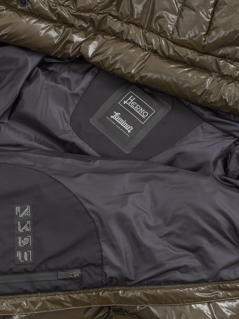 Herno hooded padded parka