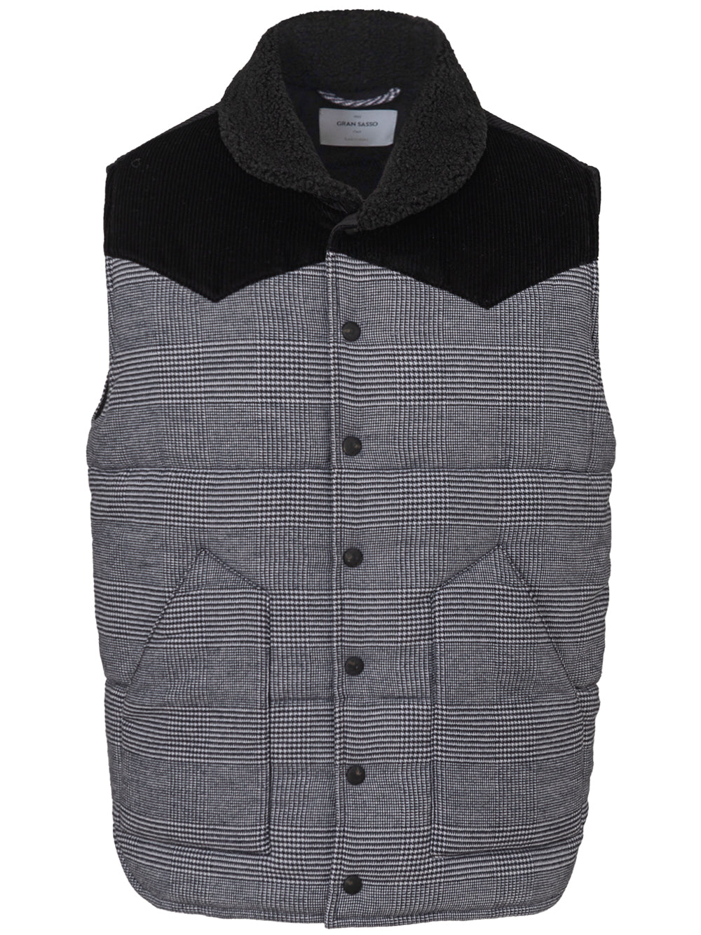 Prince of Wales Padded Jacket Gran Sasso