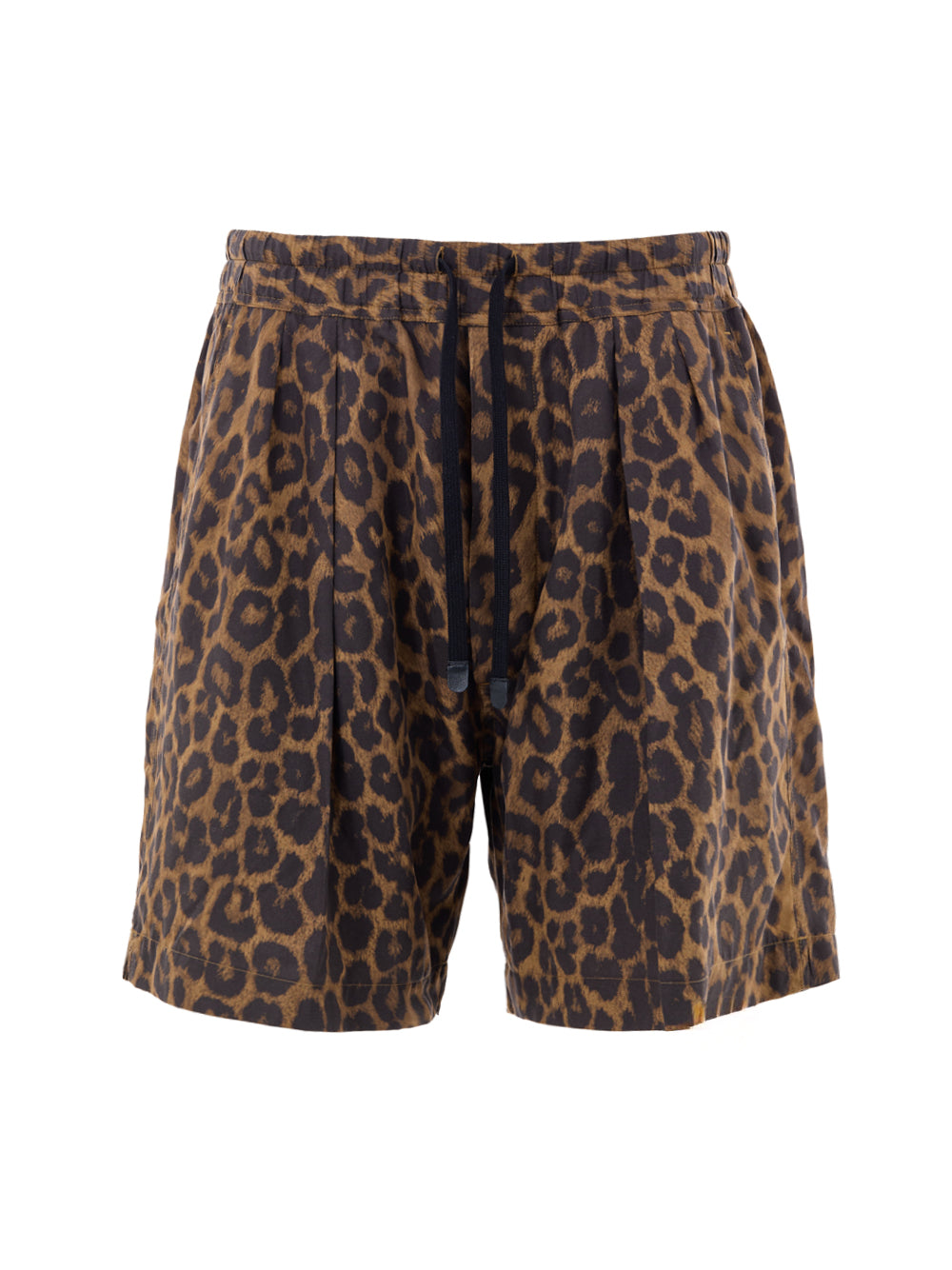 Tom Ford Men Shorts Leopard Print