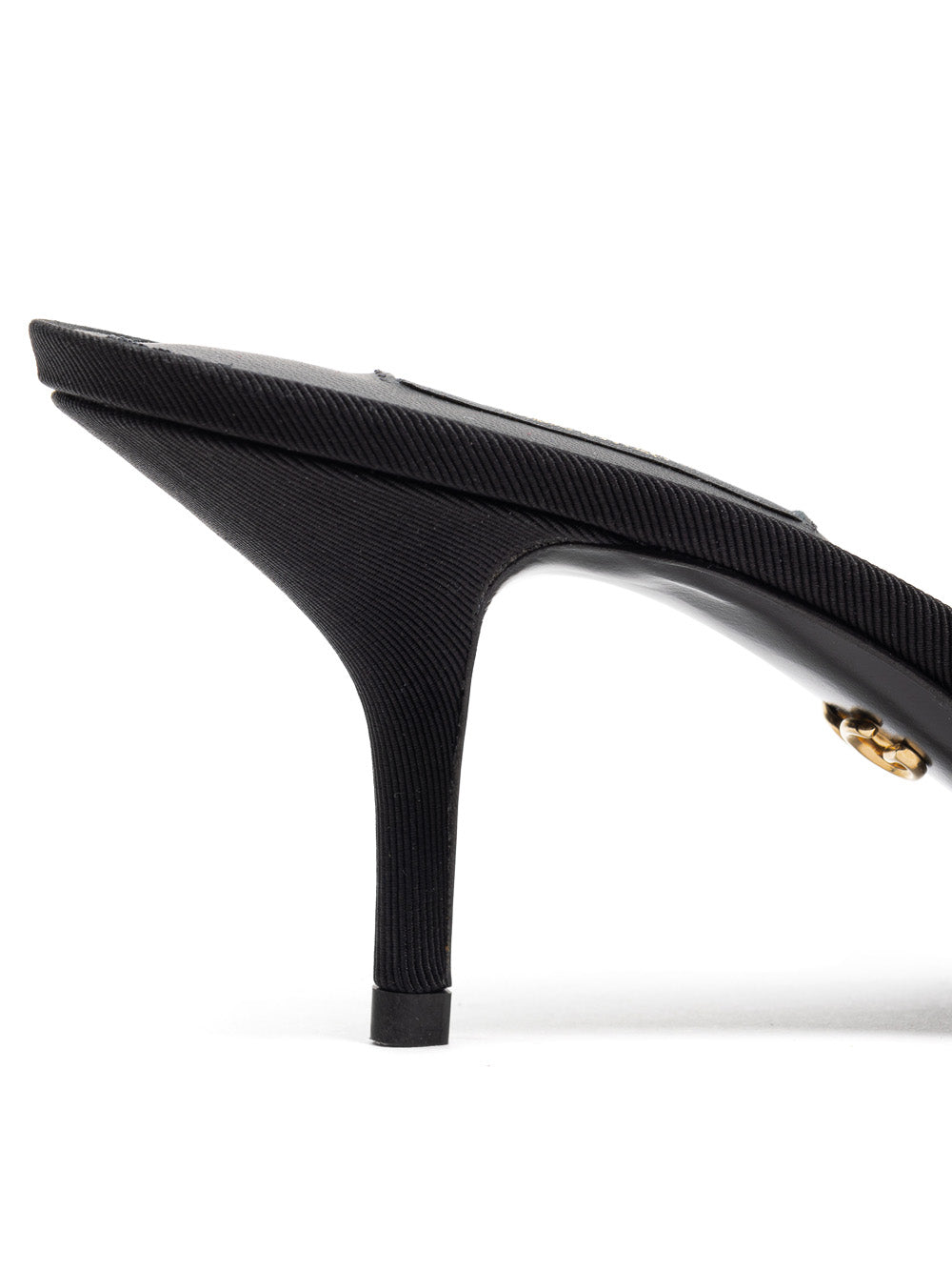 Dolce & Gabbana Cordonet Embroidery Heel Slipper
