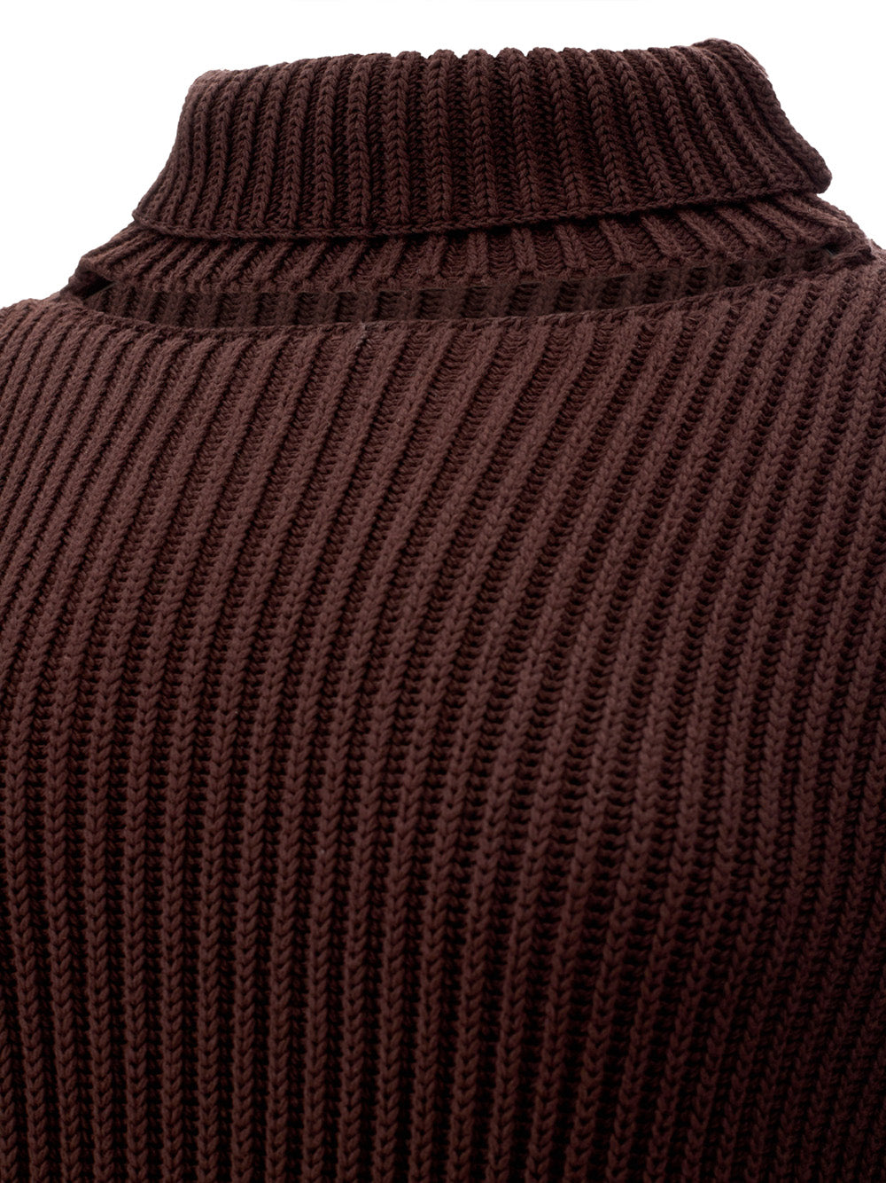 Bottega Veneta Chunky Cotton Ribbed Dress