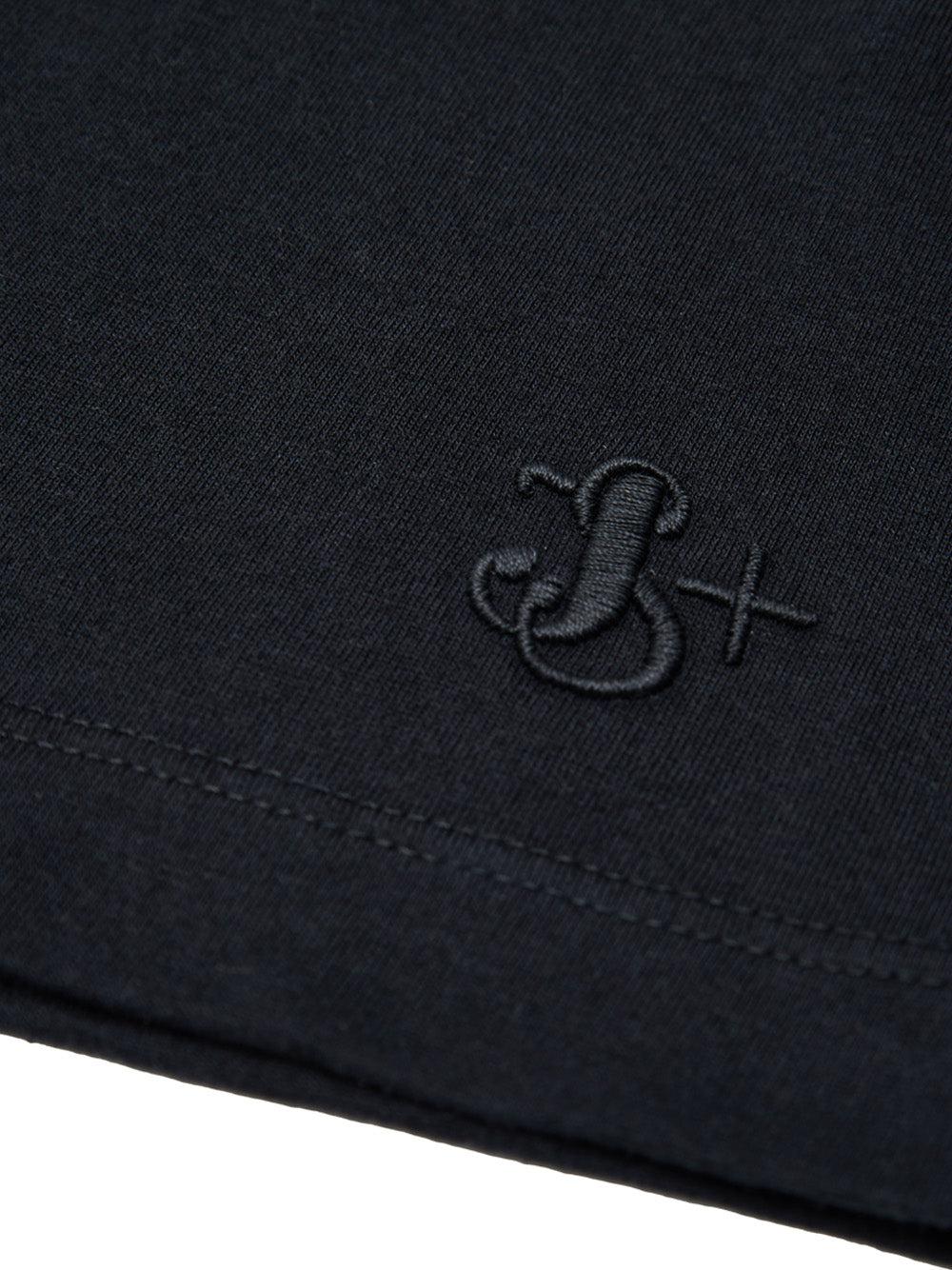 Black Long Sleeve T-Shirt with Jil Sander Embroidery Logo