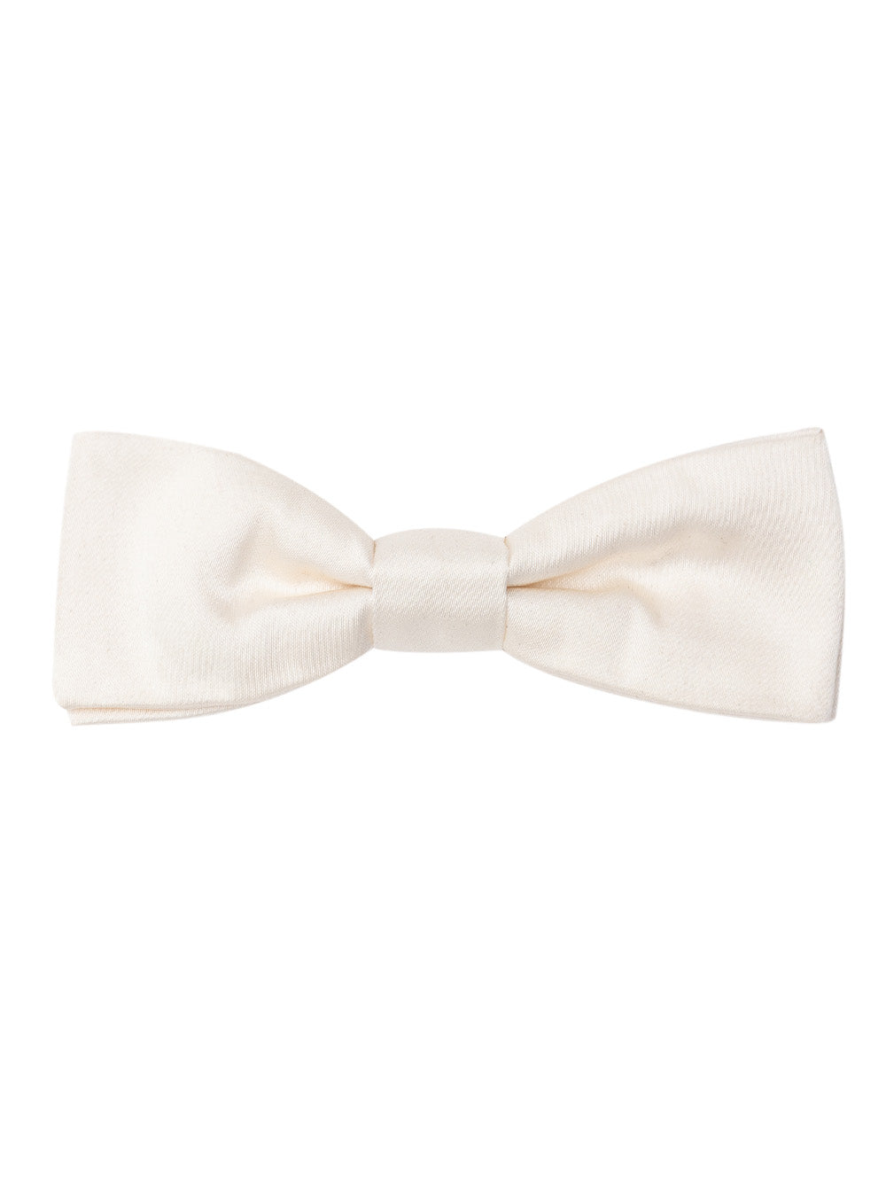 Dolce & Gabbana White Silk Bow Tie