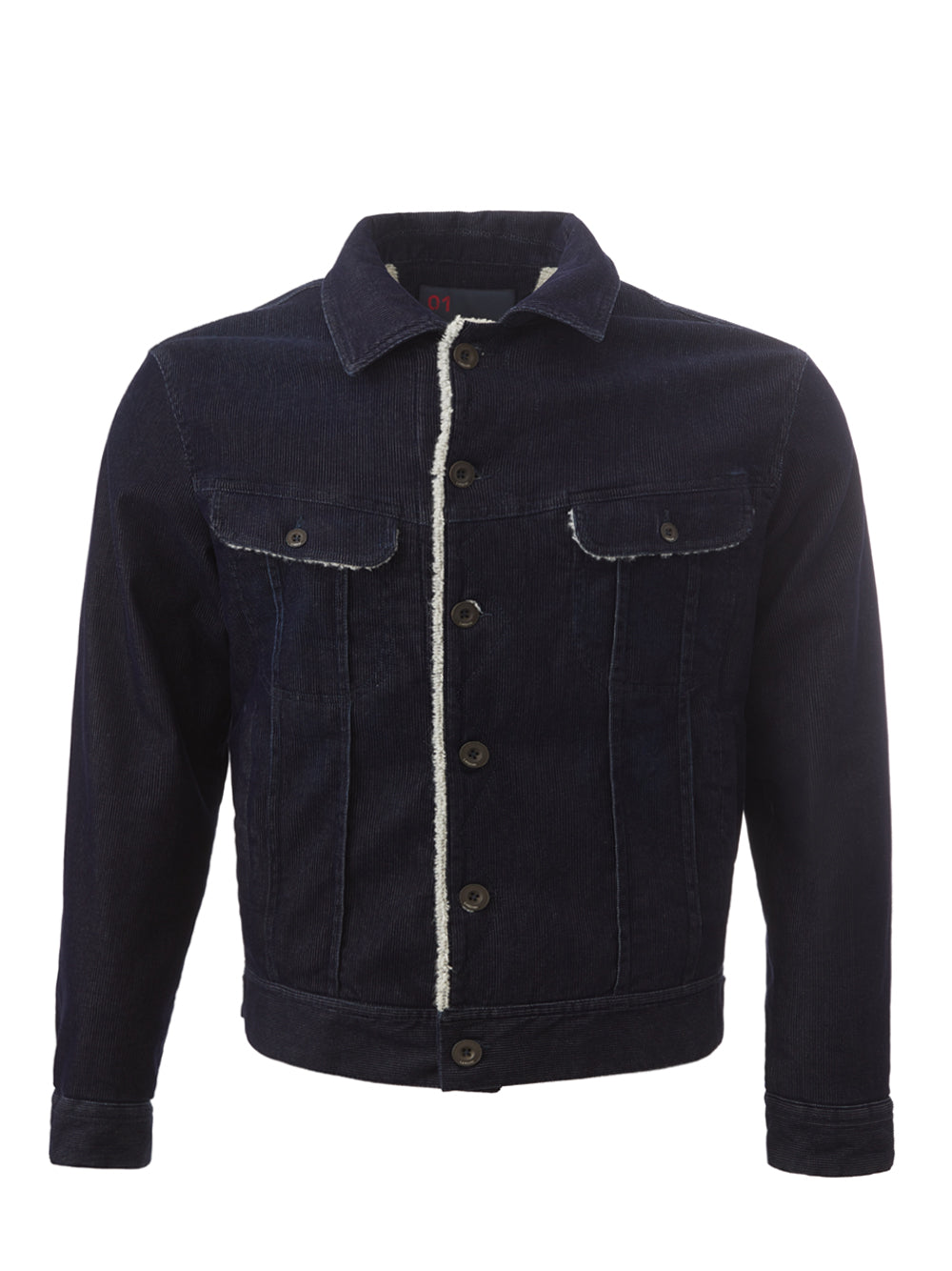 Velvet jacket with inner fur Lardini