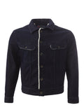 Velvet jacket with inner fur Lardini