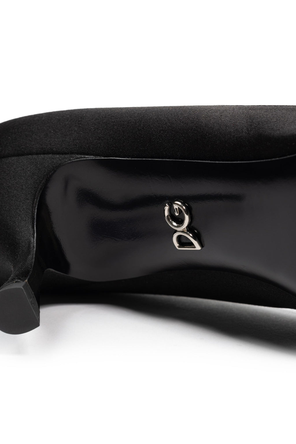 Dolce & Gabbana Satin Pumps With Jewel